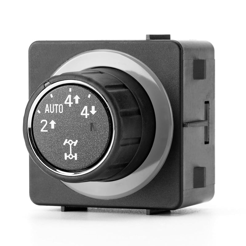 Lozzpore Auto 4x4 4WD Switch for 2014-2019 Chevy Silverado 1500, 2015-2020 Suburban Tahoe, 17-18 GMC Sierra 1500, 17-20 Yukon XL, 4 Wheel Drive Transfer Case Selector Switch Button 22752189 23228433 84254255 - Image 1